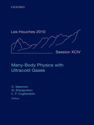 cover image of Many-Body Physics with Ultracold Gases